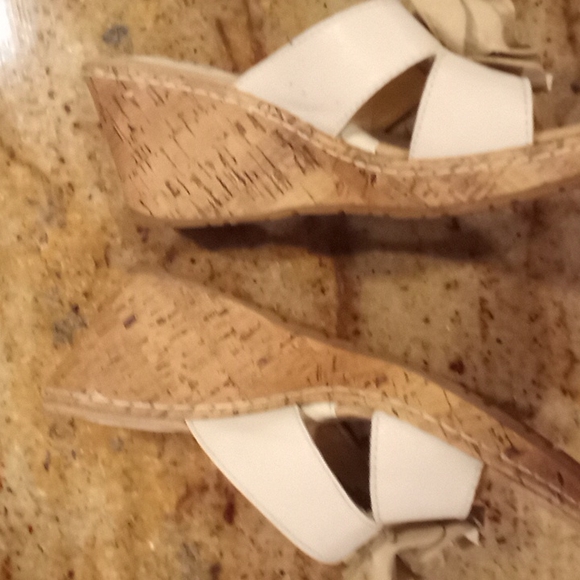 Born O Concept Cork Wedge Heels  👠 - Picture 4 of 11